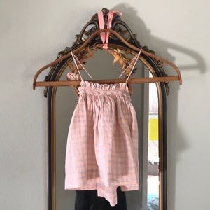 Makie Plaid Summer Top
